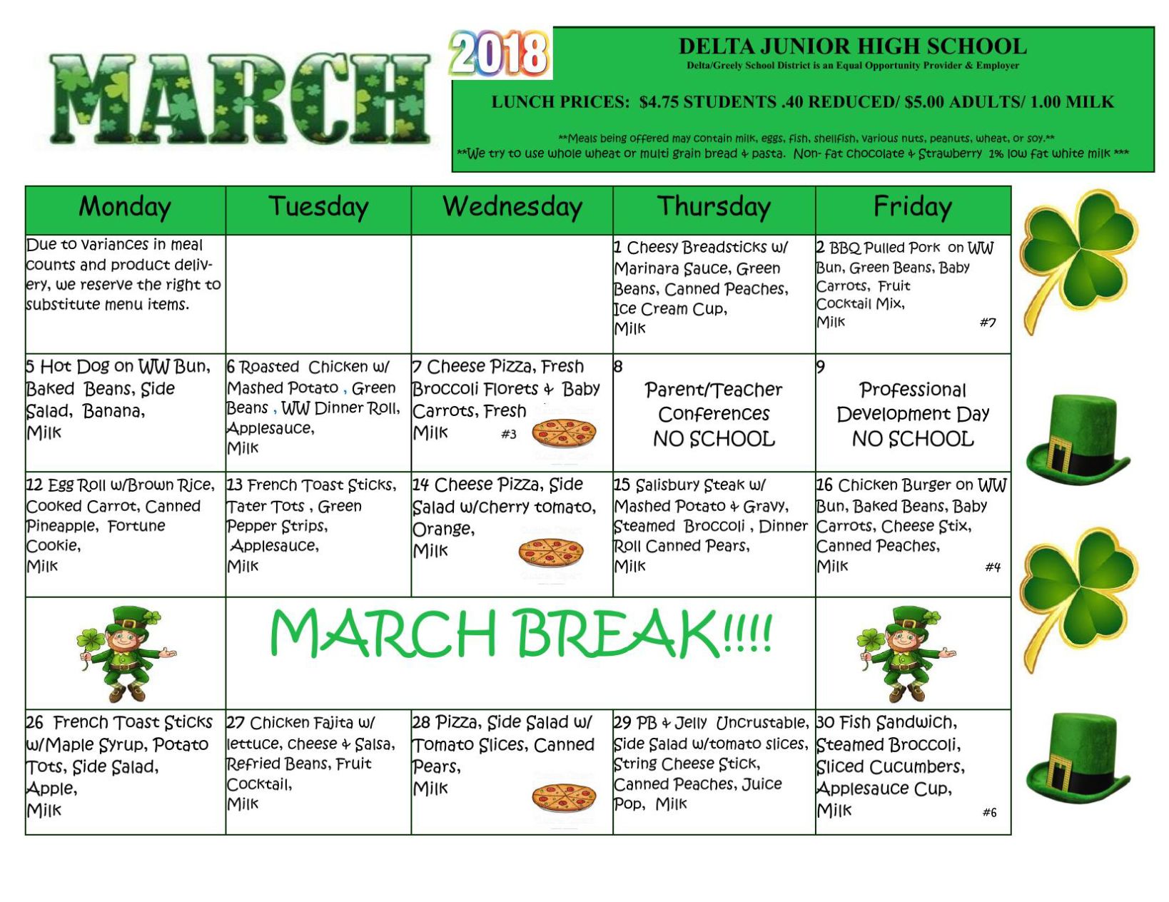 DJHS Lunch Menu March Schools Deltawindonline Com   5a8dfb7aaba74.preview 