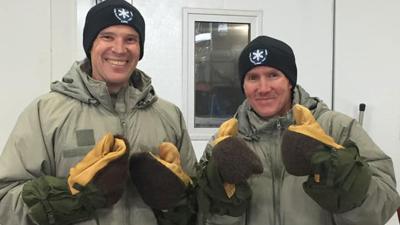Garrison Commander Experiences a Little Cold in August
