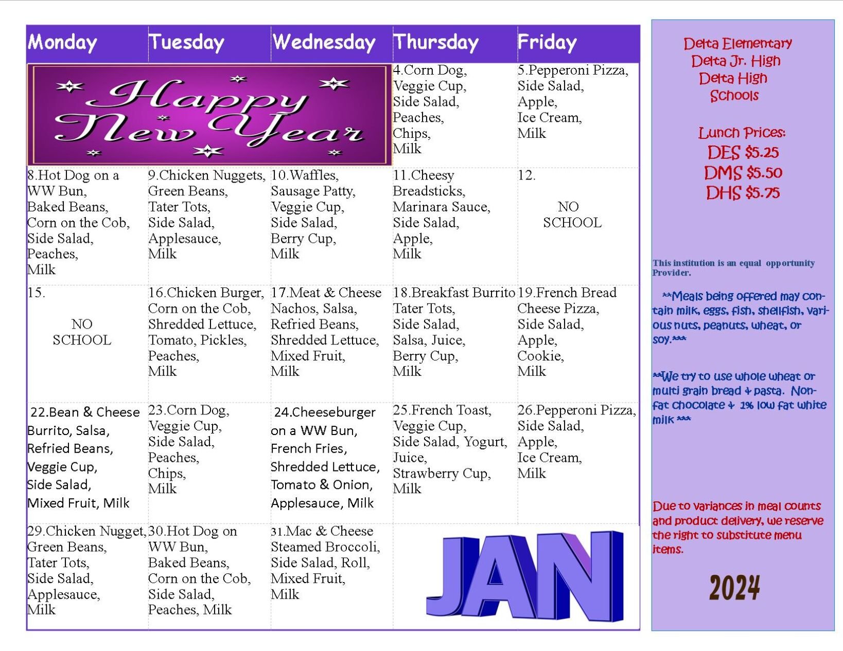 January 2024 School Lunch Menu Schools Deltawindonline Com   658d9adf34ce2.image 