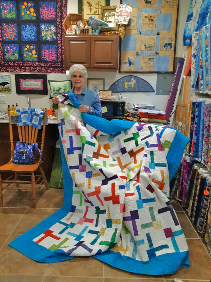 Quilt Raffle Raises Funds for Fire Victims