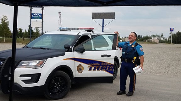 Even Troopers Like Doughnuts