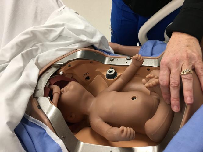 Lifelike childbirth simulator helps prepare doctors for