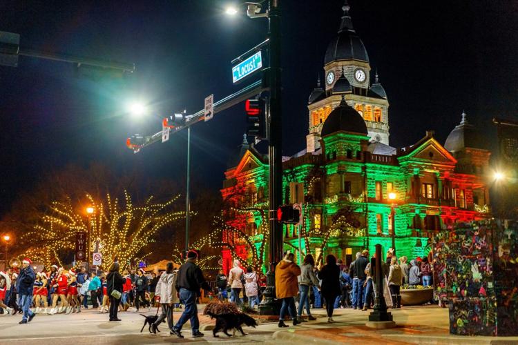 An annual tradition, Denton Holiday Lighting Festival is lighting the way to the brightest of