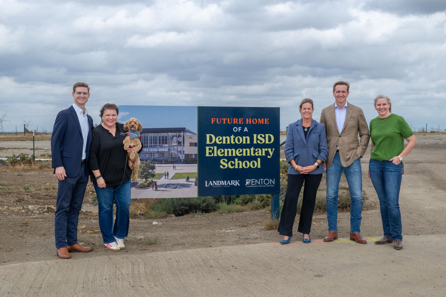 Denton ISD acquires elementary school site in massive new Landmark ...
