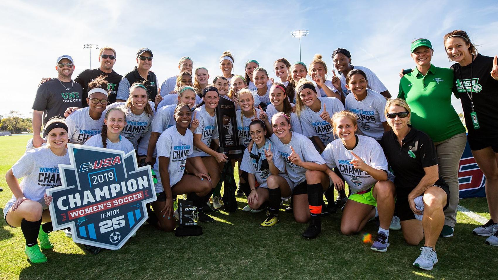 Soccer UNT puts cherry on top of milestone season with win over FAU in