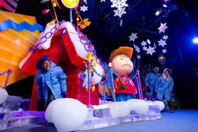 Holidays On Ice Gaylord Texan Turns 2 Million Pounds Of Ice Into