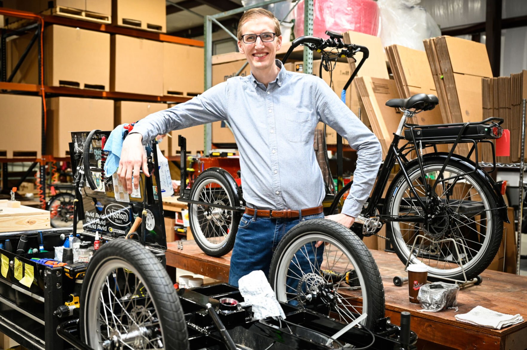 The cargo bike discount company