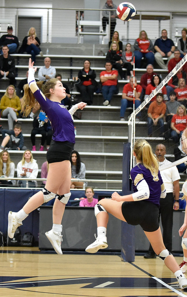 Volleyball Denton wins in four sets to advance Sports