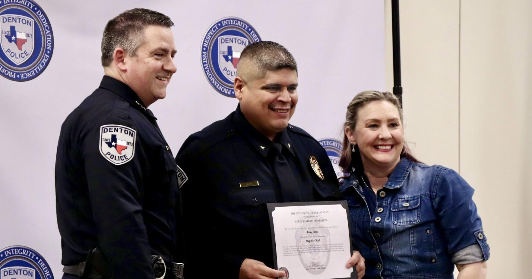 Meet the newly promoted leaders at the Denton Police Department - Vimarsana News