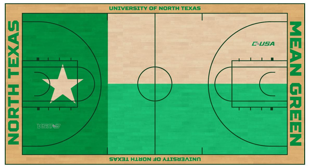 Basketball Unt Fans To Pick New Design For Super Pit Court Sports Dentonrc Com