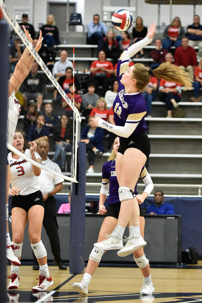 Volleyball Denton wins in four sets to advance Sports