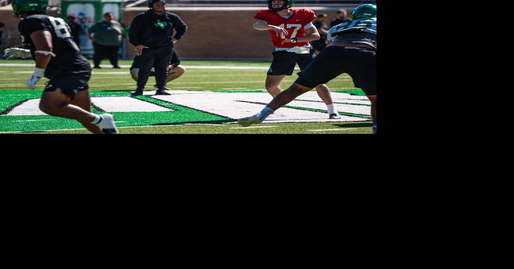 What does UNT's depth chart reveal? Mean Green