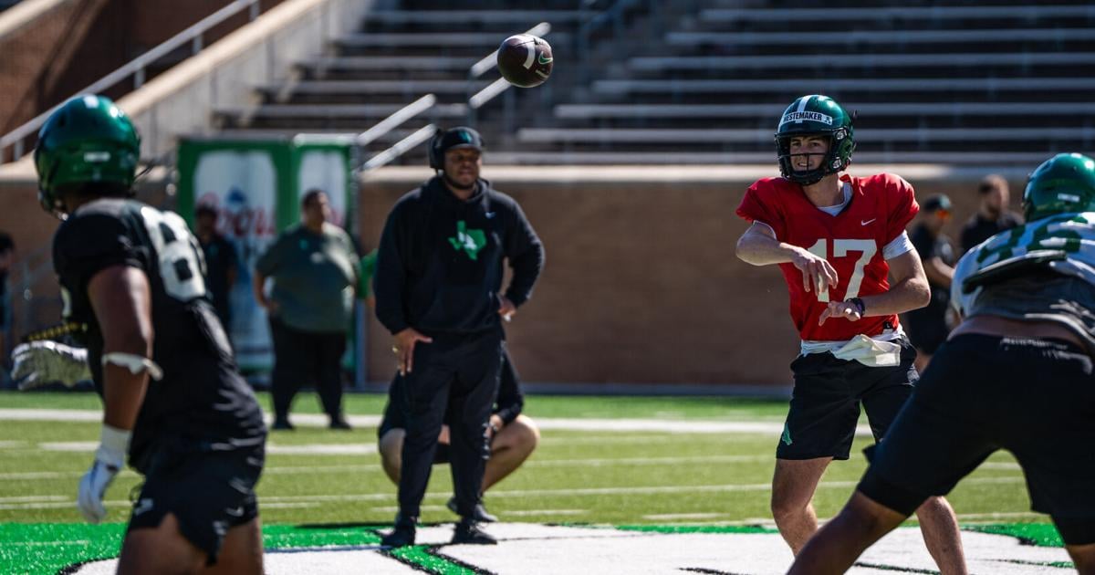 What does UNT's depth chart reveal? Mean Green