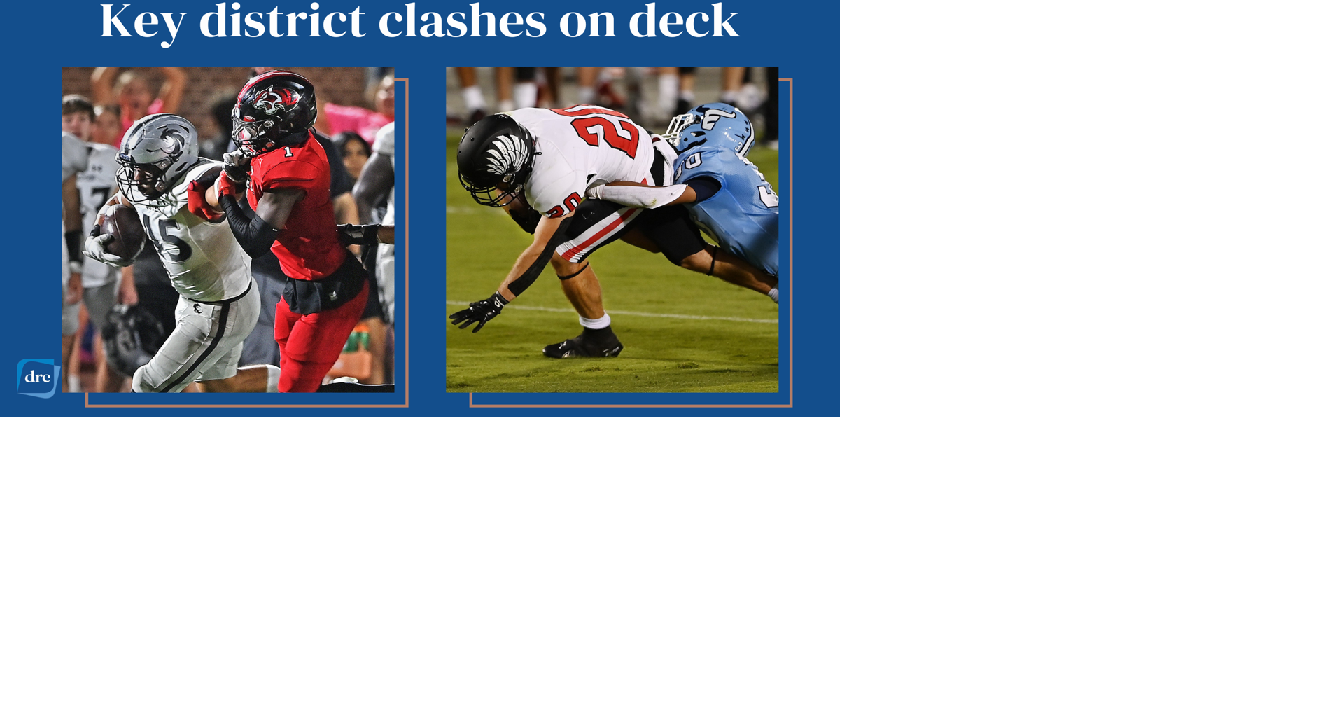 Key district games on deck for Denton-area football teams | | dentonrc.com
