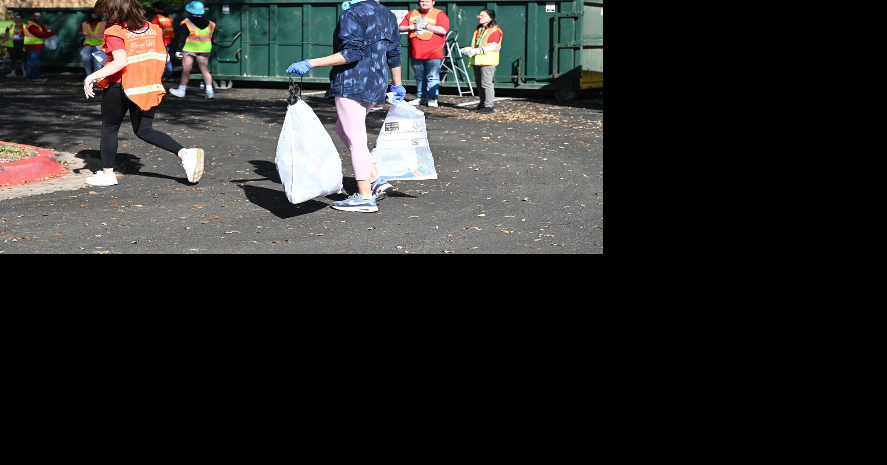 Volunteers band together to pick up trash for Denton’s 35th annual