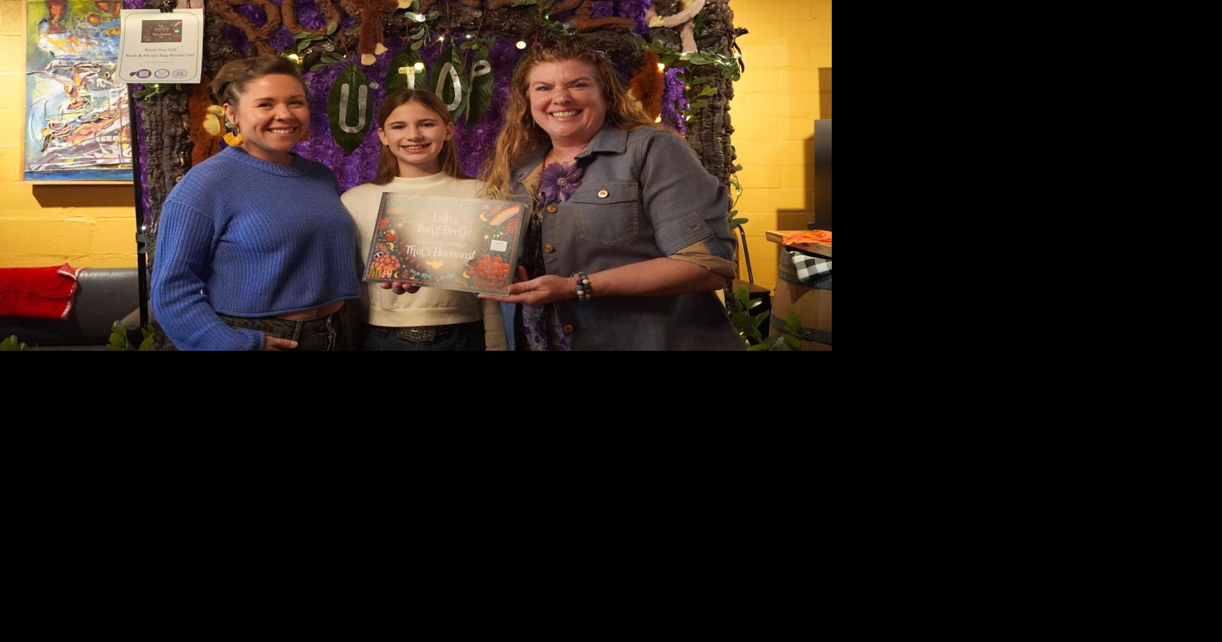 This bug gets a feature Denton author and illustrator launch children