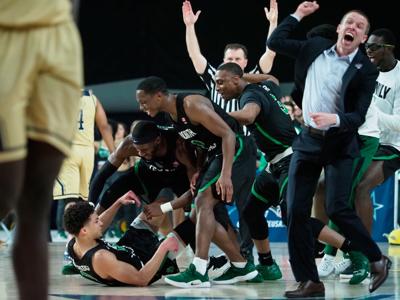 Men S Basketball Confident Simmons Unt Roll Past Panthers In