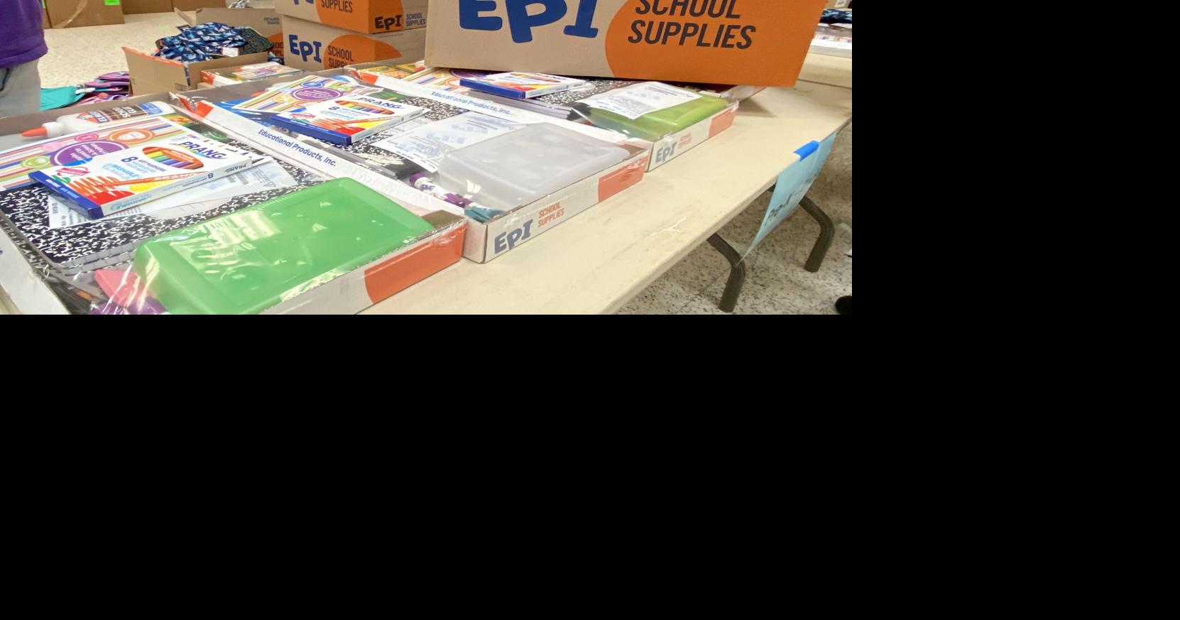 Denton ISD provides families free school supplies and services before