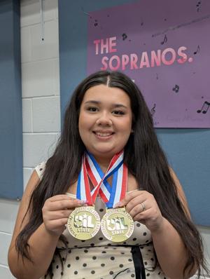 Krum High School senior scores a major achievement for the Bobcat choir
