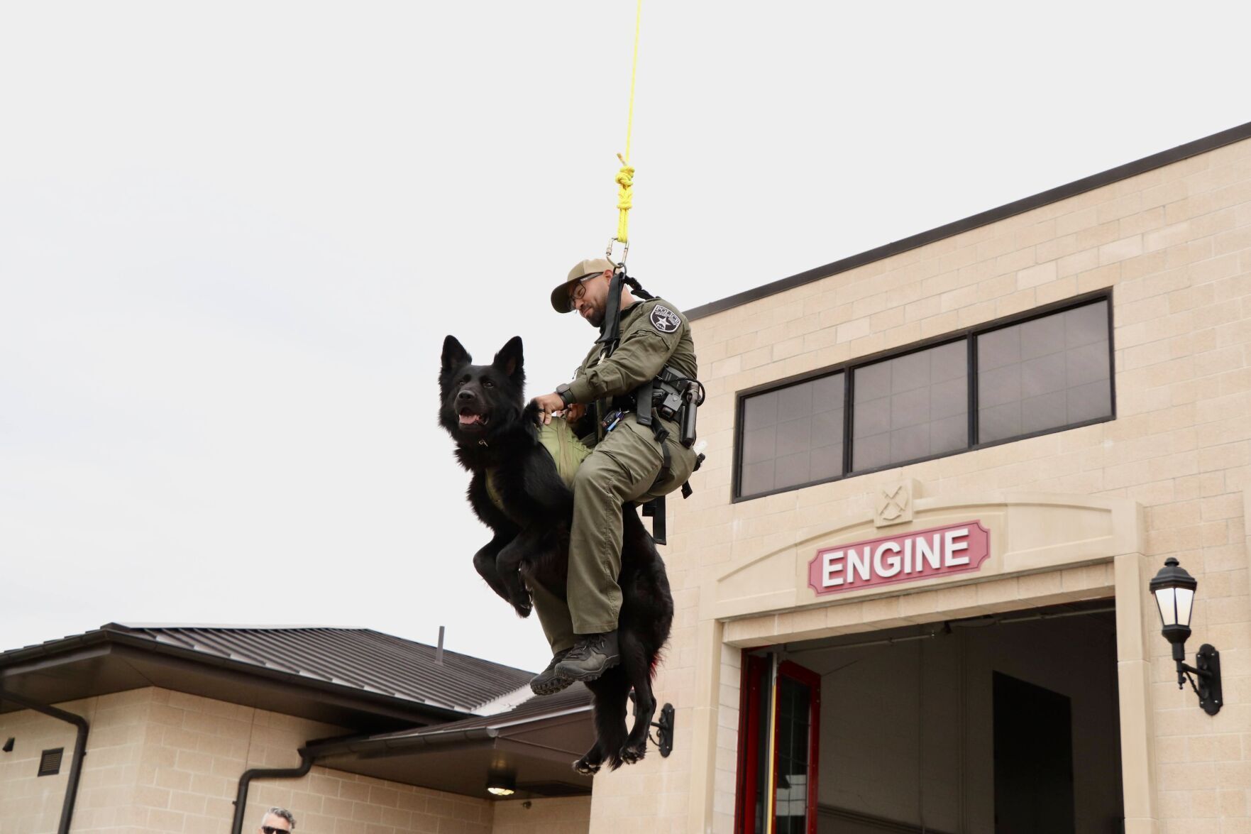 How police K-9s and officers in Denton County train with real-life