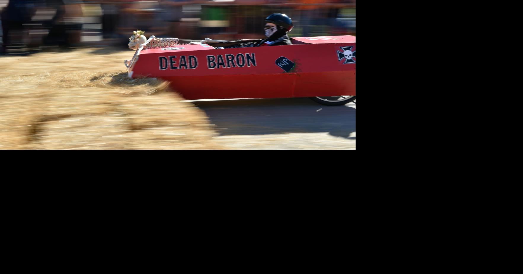 Coffin racing and cultural Tex-Mex collide for Denton's Day of the Dead ...
