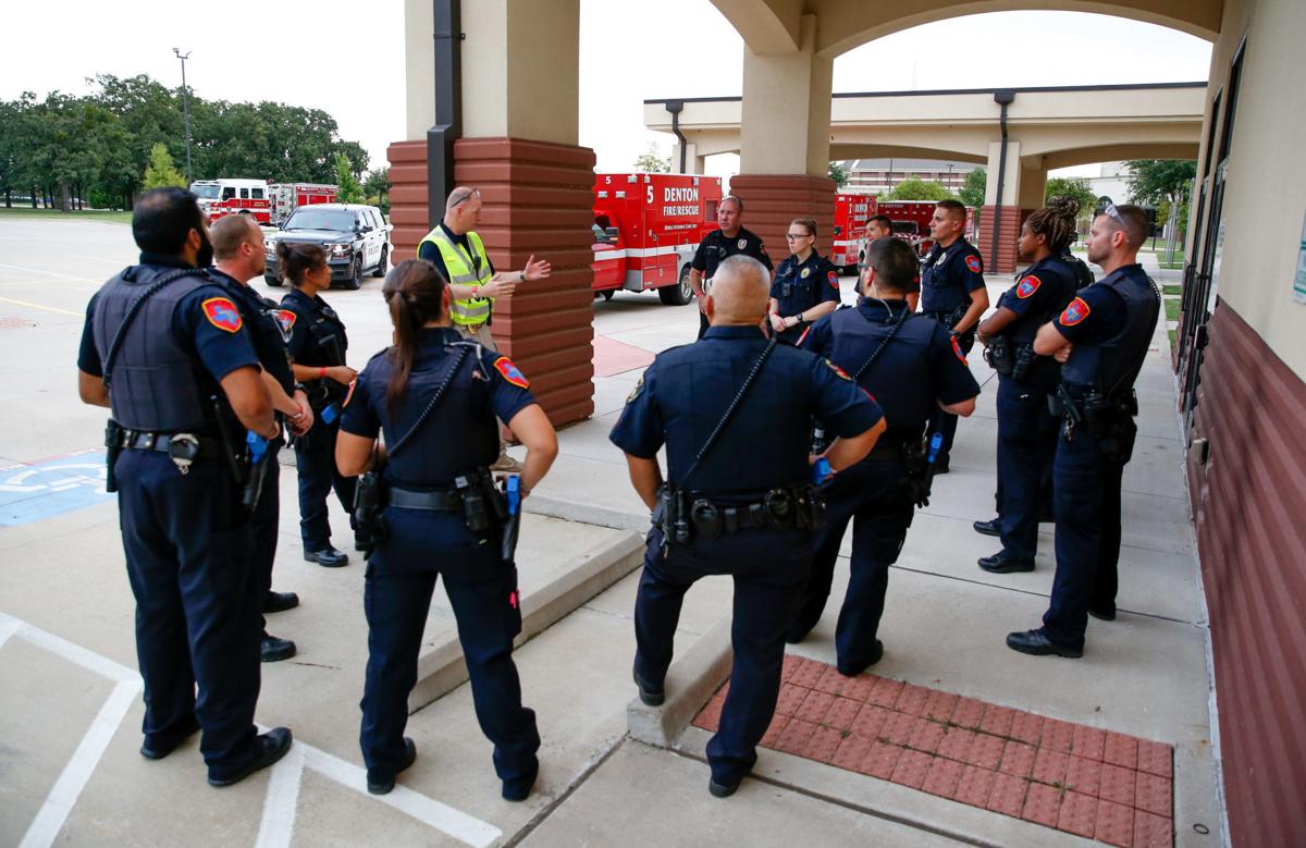 At week’s end, Denton police work through shooting aftermath while