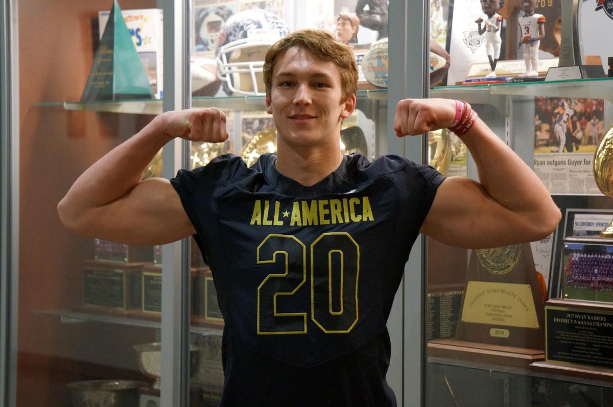 Football Ryan S Sanders Selected To Play In 2020 Under Armour All