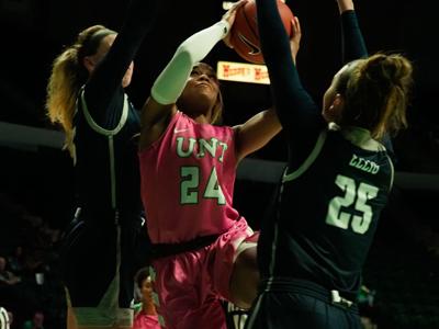 Women S Basketball Unt Can T Slow Rice S Roll Sports Dentonrc Com