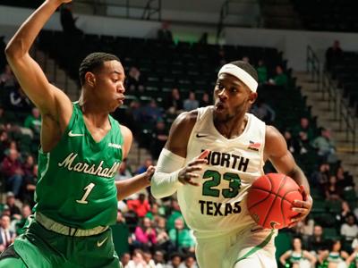 Men S Basketball Mccasland Unt Players Excited About C Usa Bonus