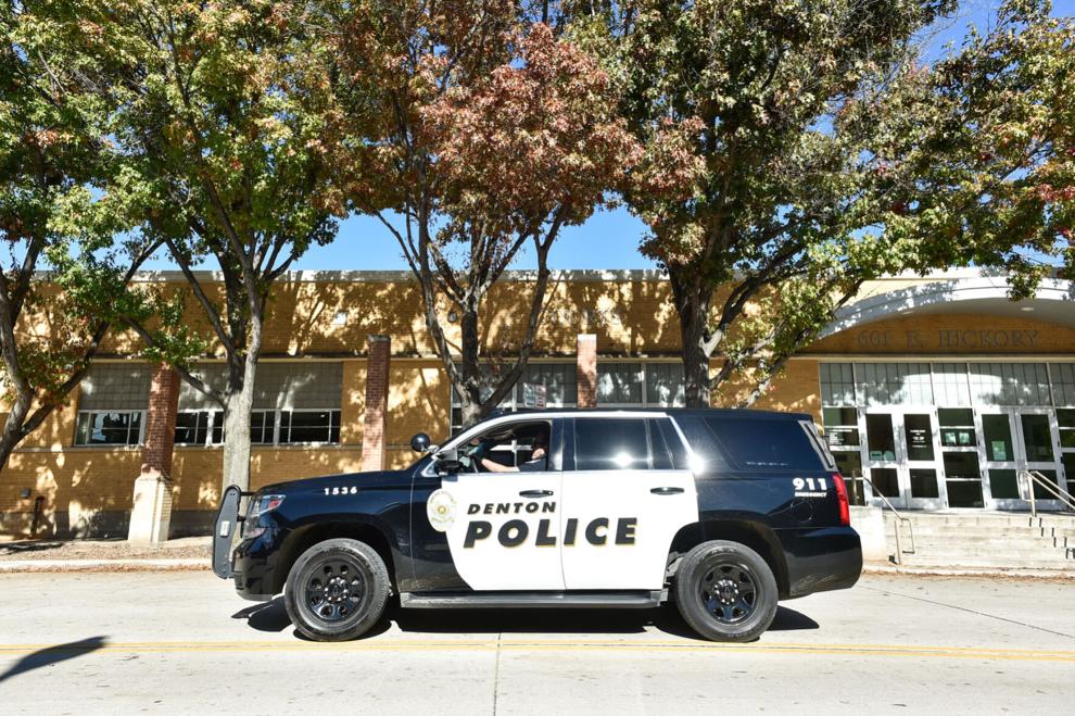 Denton police arrest man suspected of swinging machete near Fry Street