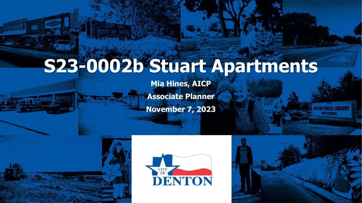 Stuart Apartments Nov. 7 Presentation