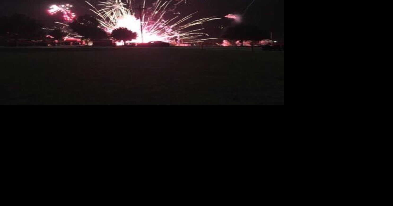 Lake Dallas fireworks show ends with 'minor injuries' News