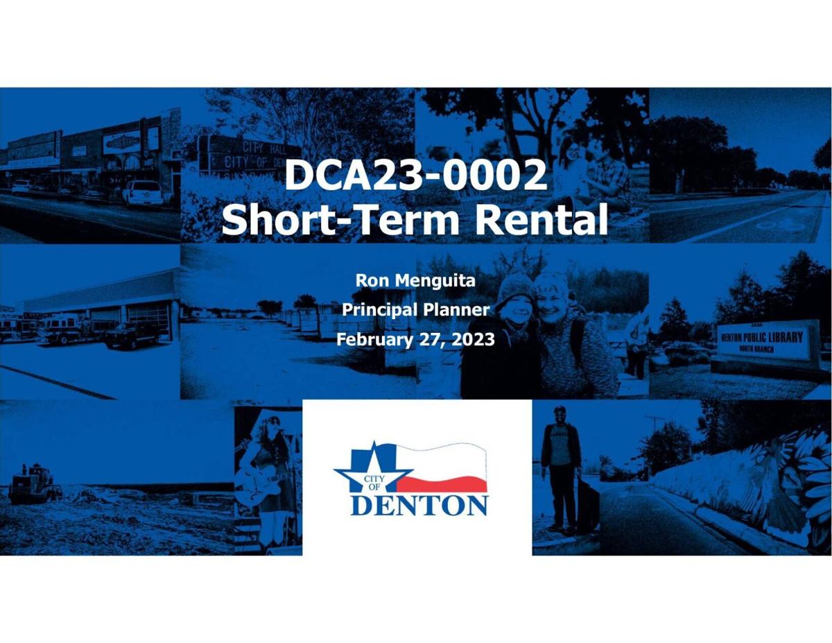 February 27 Short-term Rental Presentation