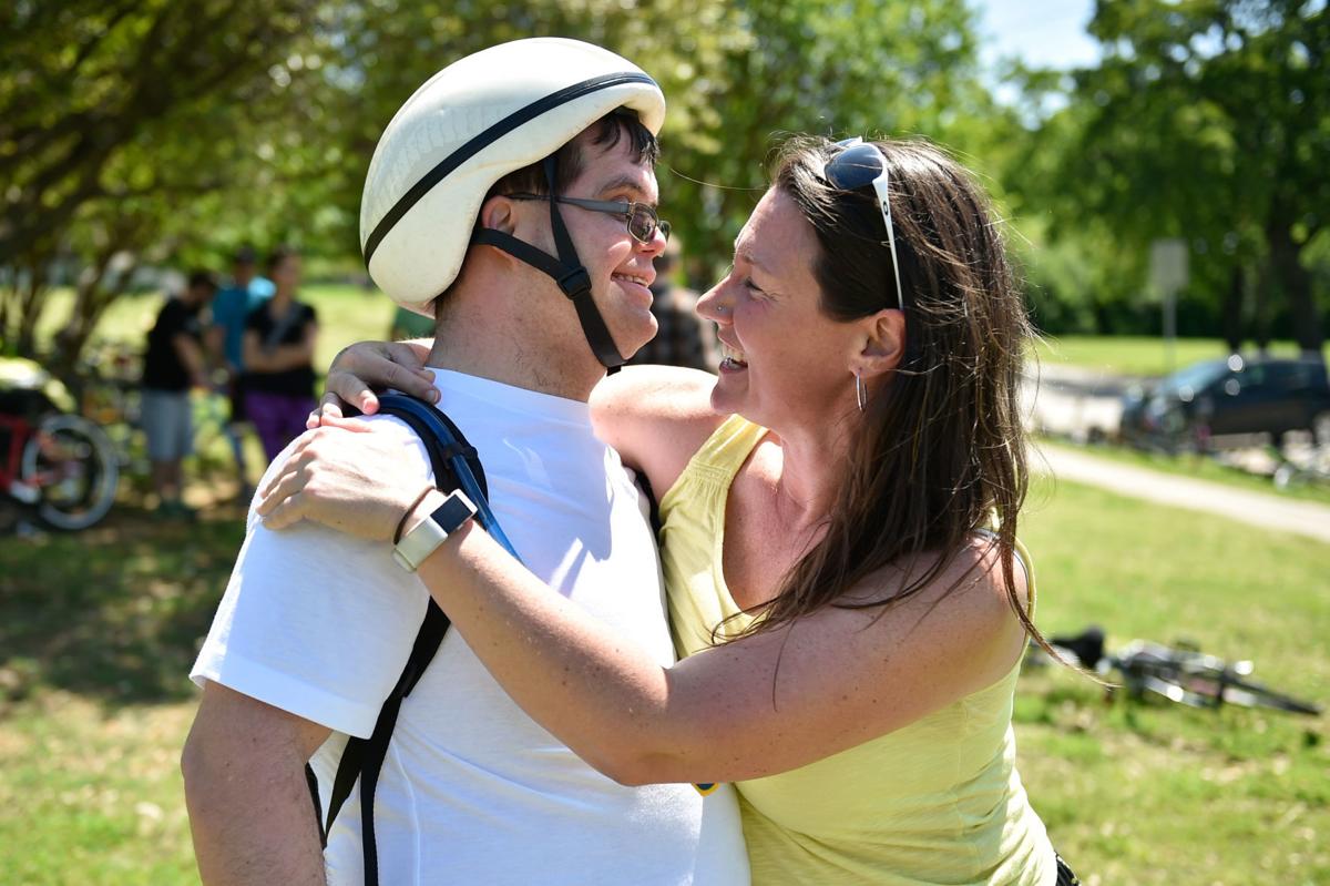 Easter Egg Hunters Start Pedaling Start Hunting Denton Dentonrc Com