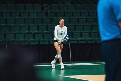 Mean Green volleyball falls to Charlotte in five hard-fought sets ...