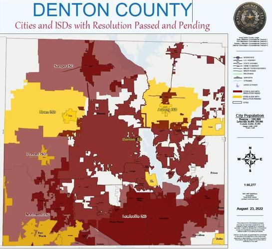 Denton County DCAD map