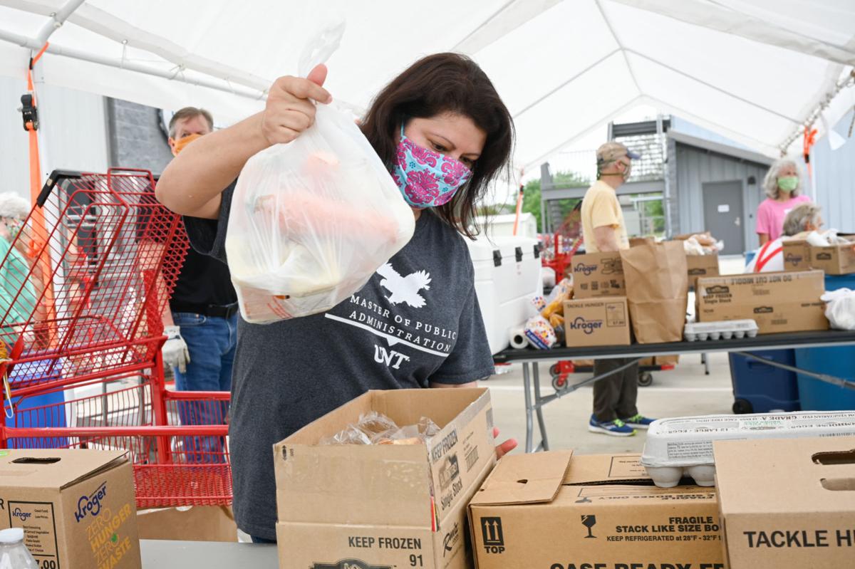 Denton Food Pantry S Supply Continues To Dwindle As Unemployment Surges News Dentonrc Com