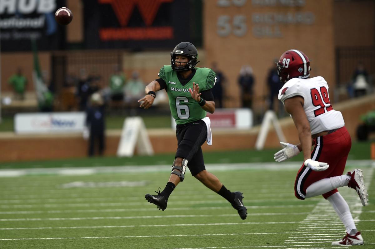 Football Maher Ready To Pass Along Unt Career Passing Mark To Fine Sports Dentonrc Com