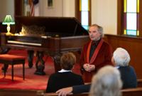 Chatting with audience