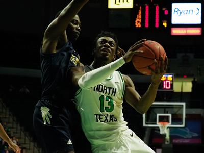Men S Basketball Unt Controls Pace Rolls Past Fiu Sports