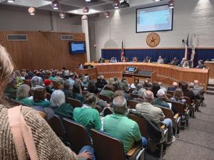 Crowd turns out in opposition, but council votes in favor of 9,000-home project in rural north Denton