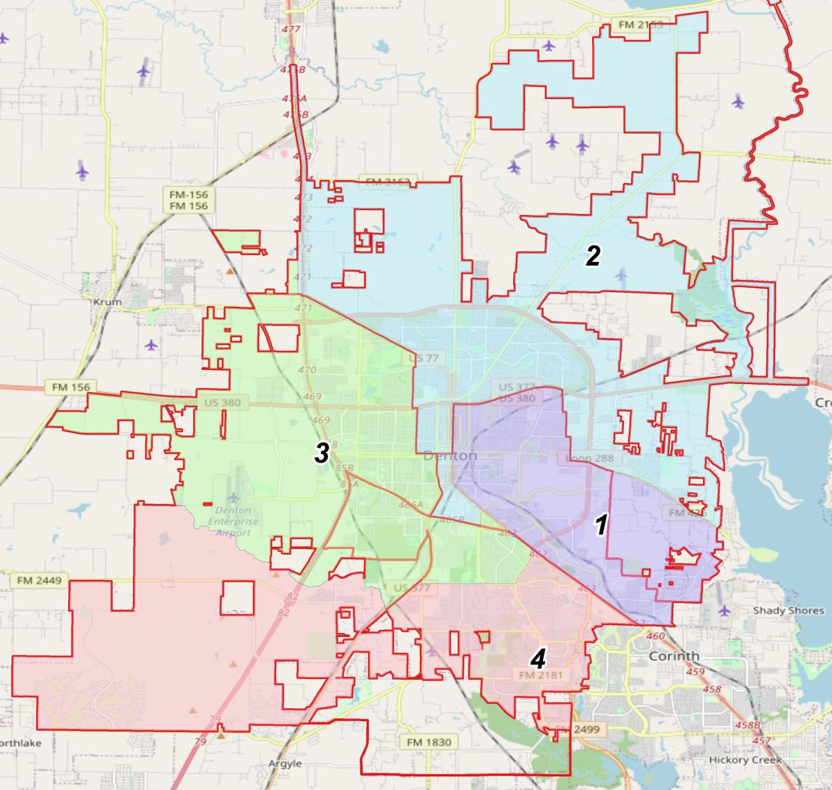 Denton City Limits Map You Might Have A New City Council Representative If You Live In Denton | Denton  City Council | Dentonrc.com