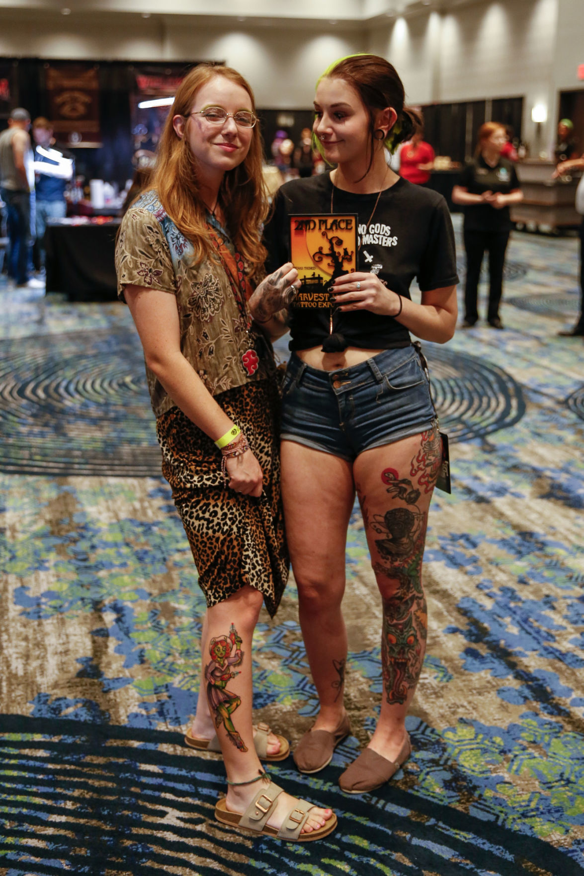 People Make a Tattoos at the 10th International Tattoo Convention in the  CongressEXPO Center Editorial Stock Image  Image of makeup cracow  55082649