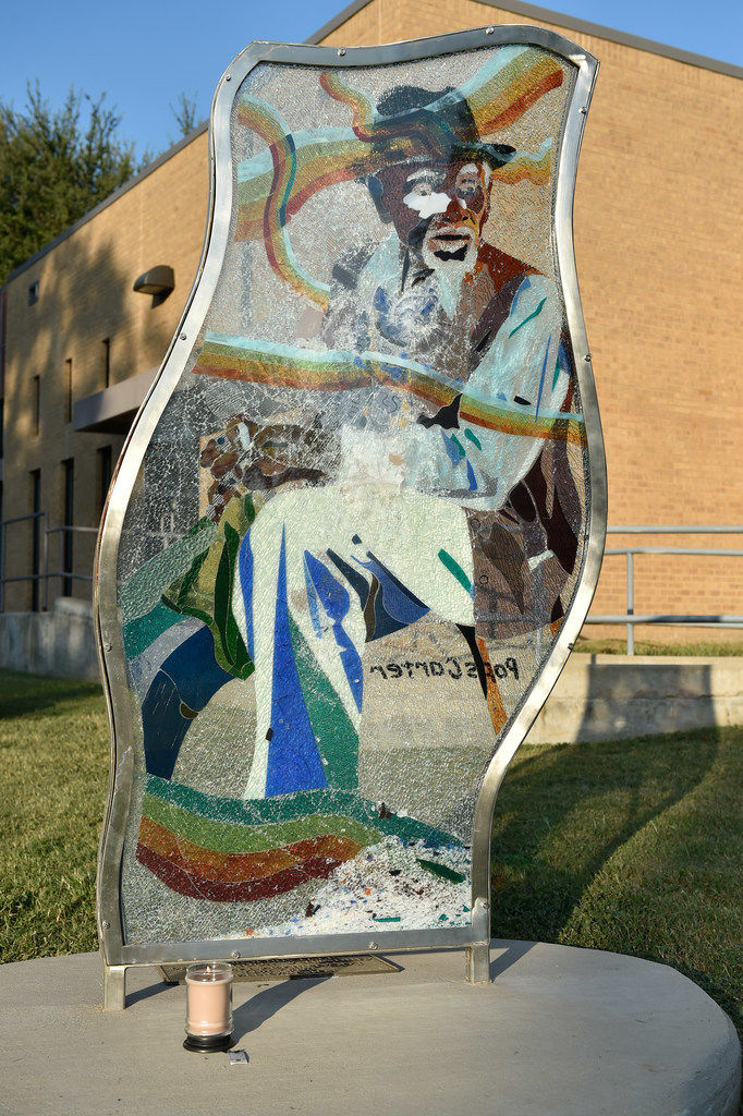 Pops Carter monument in Quakertown Park vandalized News