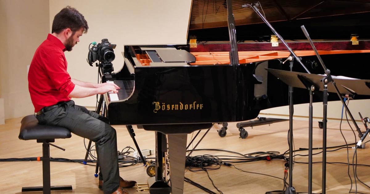 Josh Datant UNT graduate student claims prize at jazz piano concert | University of ...