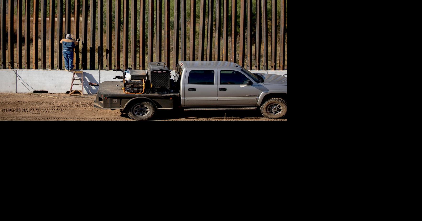 To build Abbott’s border barrier, Texas will use surplus wall panels ...