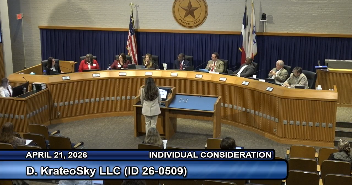 Denton menyetujui insentif untuk produsen drone AI komersial dan militer berskala besar