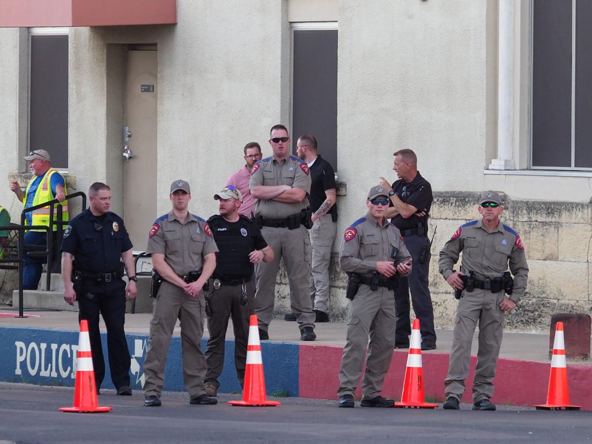 Counterprotesters detained Thursday at march in Pilot Point Pilot