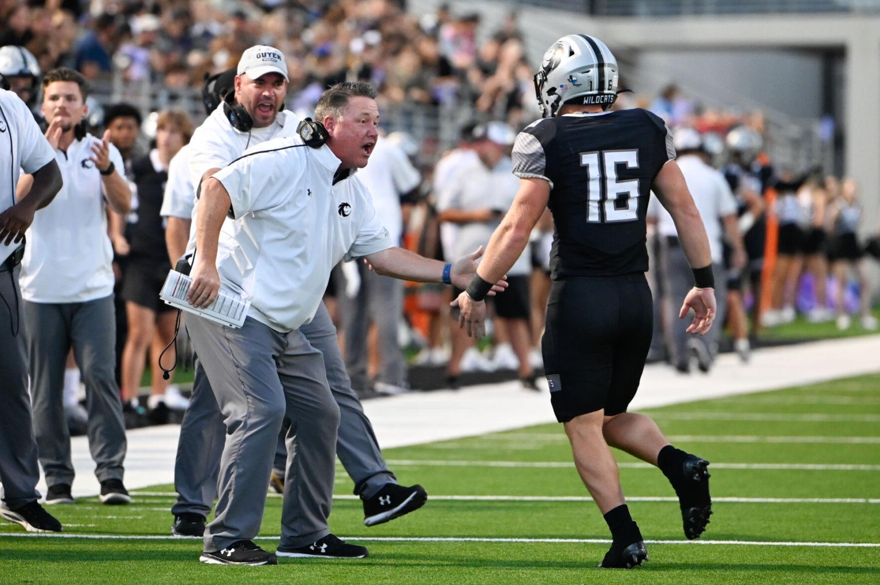 guyer flashes championship caliber potential in dominant 35 7 win over prosper guyer wildcats dentonrc com