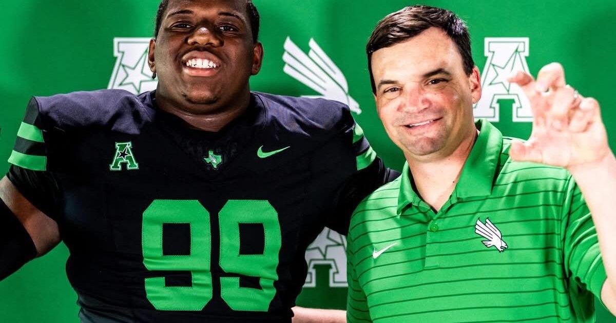 UNT legacy recruit Johnnie Fitzgerald III cites relationship with staff as reason behind commitment